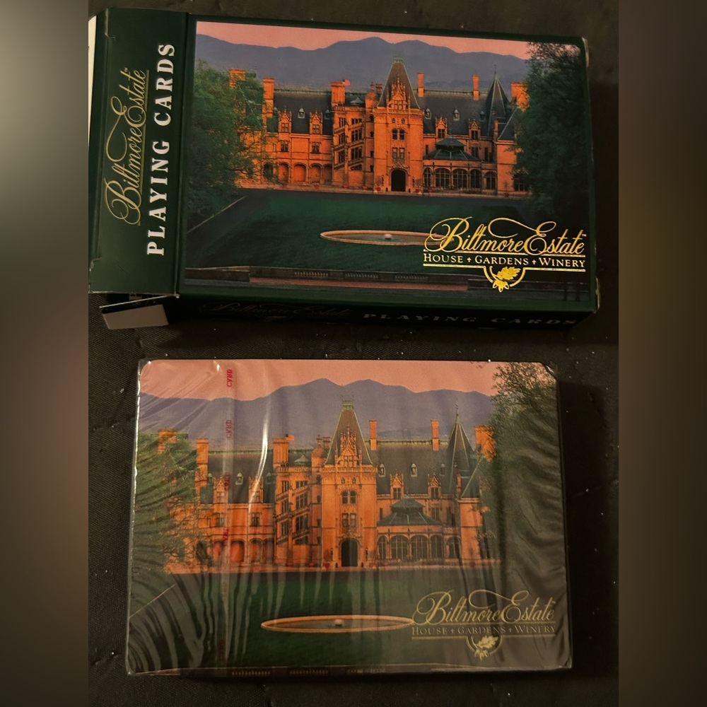 Biltmore Estate Playing Cards House Gardens Winery